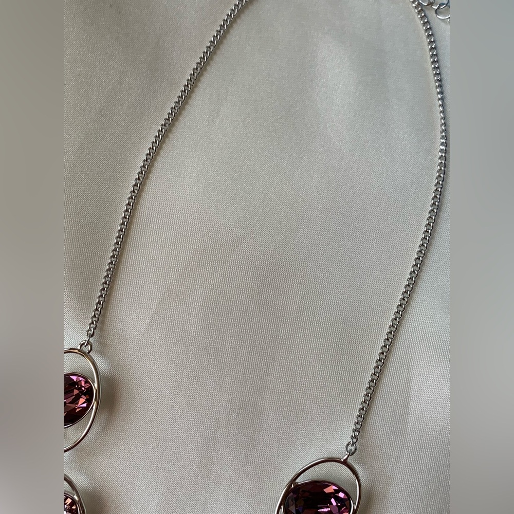 Swarovski Crystal, In Rotation Necklace - Picture 7 of 9